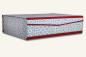 Preview: Box floral pattern blue, red, magnetic closure